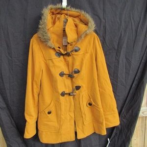 Paris Blues Mustard Peacoat